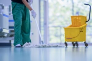 Limpeza hospitalar
