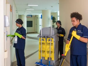 qual a importância da limpeza hospitalar