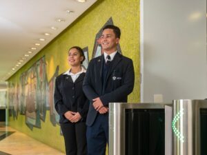 a importância de uma boa recepção em empresa-