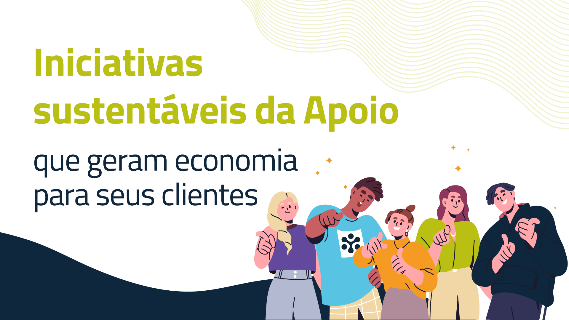 Soluções sustentáveis da Apoio que reduzem custos